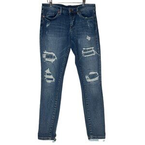 Blank NYC Distressed Blue Jeans